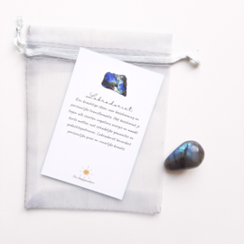 Gemstone in a bag ''labradorite''