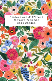 Mini card ''sisters''
