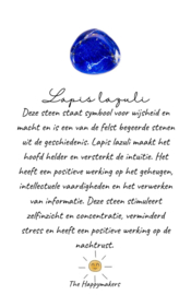 Gemstone miyuki bracelet ''lapis lazuli''
