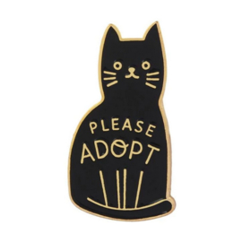 Pin ''please adopt''