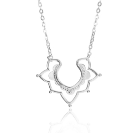 Charm necklace ''boho'' gold/silver