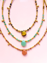 Ketting gemstones ✧Gaia✧