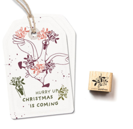 Cats on Appletrees - Mini Stempel Maretak (Mistletoe)