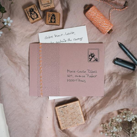 Cats on Appletrees - Stempel Postzegel Lijst