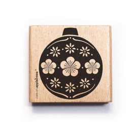 Cats on Appletrees - Stempel Kerstbal (12)