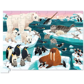 Crocodile Creek - Arctic Animals Puzzel (72 st)