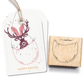 Cats on Appletrees - Stempel Onderkant Ei (12)