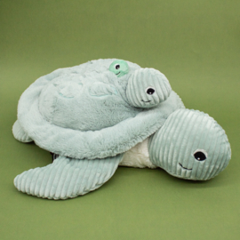 Les Ptipotos -  Sauvenou de Schildpad Mama & Baby Mint