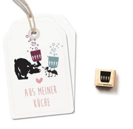 Cats on Appletrees - Mini Stempel Theemok (3)