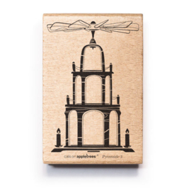 Cats on Appletrees - Stempel Piramide (3)