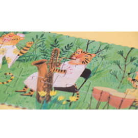 Londji - Omkeer Puzzel Wild Music (36 st)