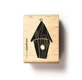 Cats on Appletrees - Stempel Vogelhuis
