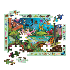 Mudpuppy - Search & Find Puzzel Bugs & Butterflies  (64 st)