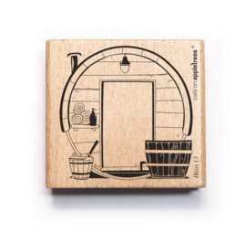 Cats on Appletrees - Stempel Huis 13 Barrelsauna