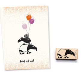 Cats on Appletrees - Stempel Tapir Gudrun