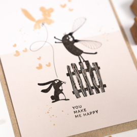 Cats on Appletrees - Stempel Konijn Jasper