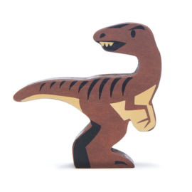 Tender Leaf Toys - Houten Velociraptor - 8 cm