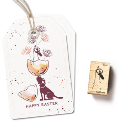 Cats on Appletrees - Stempel Hoofd Gans Kjell