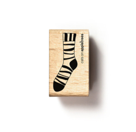 Cats on Appletrees - Stempel Gestreepte Sok (2)
