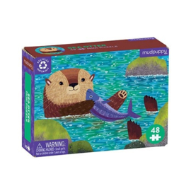 Mudpuppy - Mini Puzzel Sea Otter (48 st)