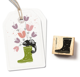 Cats on Appletrees - Stempel Regenlaarzen