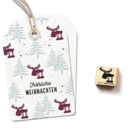 Cats on Appletrees - Mini Stempel Eland Heinrich