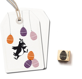 Cats on Appletrees - Mini Stempel Ei (1)