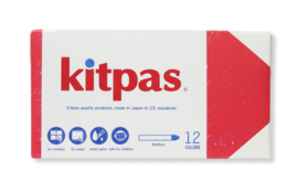 Kitpas - Art Crayons Medium (12 stuks)