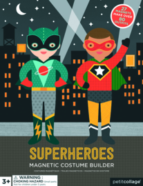Petit Collage - Magnetic Dress Up: Superheroes