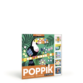 Poppik - Stickerkaarten - Tropical