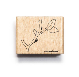 Cats on Appletrees - Stempel Lentetak (2)