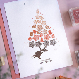 Cats on Appletrees - Stempel Tekst Homemade Happiness