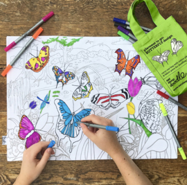 Eatsleepdoodle - Placemat Butterfly