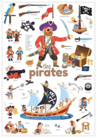 Poppik - Mini Stickerposter: Piraten