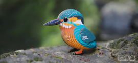 Eugy 3D - IJsvogel (Kingfisher)