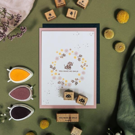 Cats on Appletrees - Mini Stempel Bloesem (41)