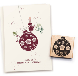 Cats on Appletrees - Stempel Kerstbal (12)