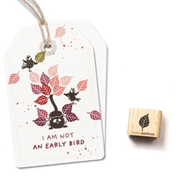 Cats on Appletrees - Mini Stempel Berkenblad (6)