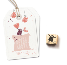 Cats on Appletrees - Mini Stempel Pinguïn Eltje