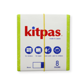 Kitpas - Art Crayons Blokkrijt (8 stuks)