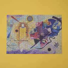 Londji - Cube Puzzel Geel-Rood-Blauw (Kandinsky) (520 st)