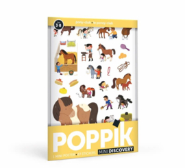Poppik - Mini Stickerposter: Pony