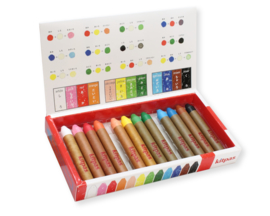 Kitpas - Art Crayons Medium (12 stuks)