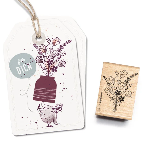 Cats on Appletrees - Stempel Bloemenboeket (3)