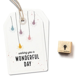 Cats on Appletrees - Mini Stempel Lampje