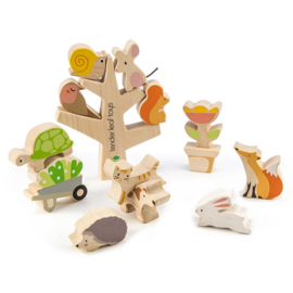 Tender Leaf Toys - Stapelspel Garden Friends