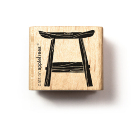 Cats on Appletrees - Stempel Houten Kruk