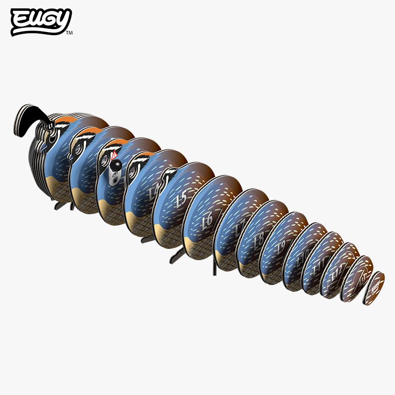 Eugy 3D - Californische Kuifkwartel (Quail #129)