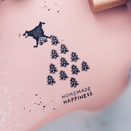 Cats on Appletrees - Stempel Tekst Homemade Happiness
