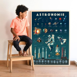 Poppik - Maak Je Eigen Stickerposter: Astronomie